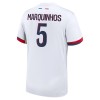 Oficiální Fotbalový Dres Paris Saint-Germain Marquinhos 5 Hostující 2024-25 pro Děti